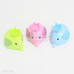 Wholesale cheap top quality elephant shape 3pcs pencil sharpeners