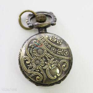 Vintage Monkey Pattern Bronze Metal Pocket Watches