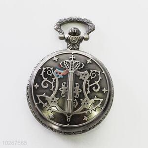 Quartz Movement Metal Pocket Watches Fashion Accessories