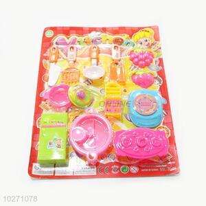 Popular Children Toy Plastic Kitchenware Cooking Set for Sale