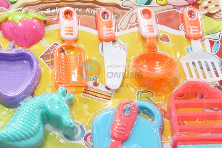 High Quality Children Toy Plastic Kitchenware Cooking Set