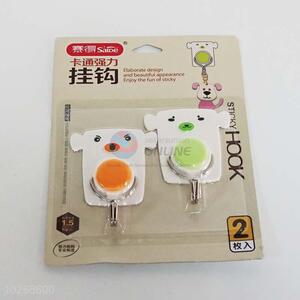 2 Pcs/Card Eco-friendly Home Wall Lovely Sticky Hook