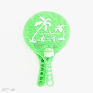 Outdoor Sports Plastic Beach Ball Beach Racket Set