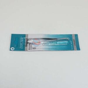 Top quality low price women stainless steel eyebrow tweezers 9cm