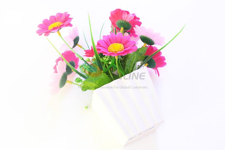 Fancy design new artificial chrysanthemum pot/fake potted plant