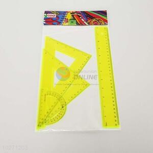 Popular 4 Pieces Student Ruler School Stationery Set