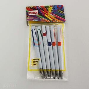 Custom 6 Pieces Ball-Point Pen Cheap Ball Pen