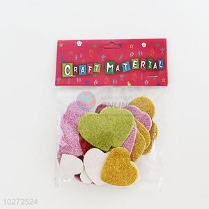 Hot Sale Heart Shaped EVA Sticker for Home Decor