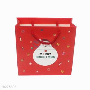 New style good cheap red Christmas gift bag