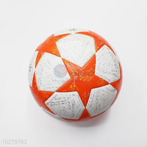 Best Selling Machine Stitched EVA Football Soccer with Yarn Liner