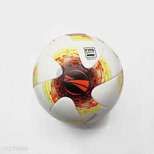 Popular Wholesale PVC Sports Training Football, Soccer Ball with Cloth Liner