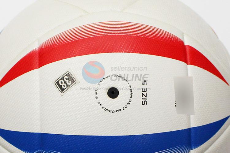 Hot Sale Match 4.0PU Soccer Ball with Yarn Liner