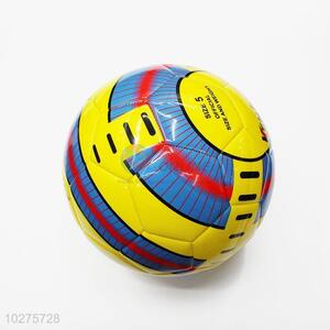 Wholesale Cheap Sport Training PU Skin Football/ Soccer Ball with Winding Liner