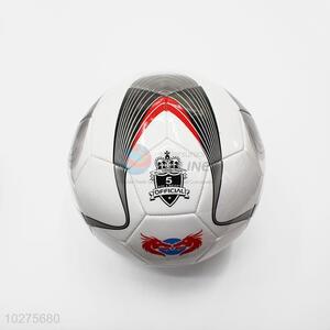 Promotional Gift PU Skin Football for Young People/ Soccer with Winding Liner