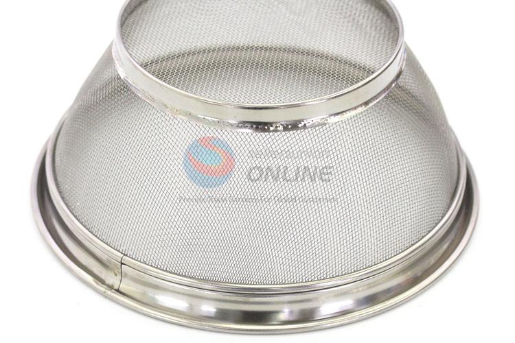 High Side Stainless Steel Colander Round Kitchen Strainers