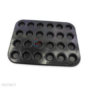 High Quality Cake Mold 24 Holes Cupcake Pan Iron Bakeware