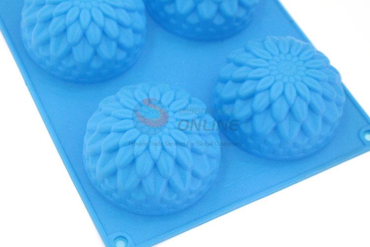 Best Quality Chrysanthemum Flower Shape Silicone Cake Mould Biscuit Mould