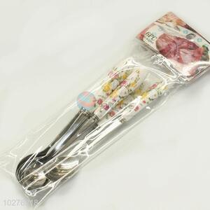 Silver high quality stainless steel coffee spoon