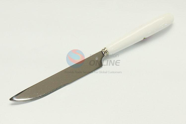 Wholesale low price silver stainless steel dinner knife