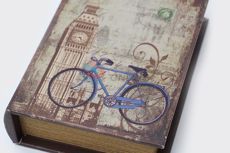 Popular Wholesale Bicycle Pattern 3pcs Book Storage Box