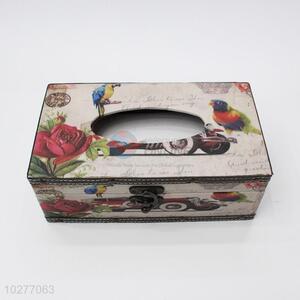 Superior Quality Birds Pattern Paper Towel Box