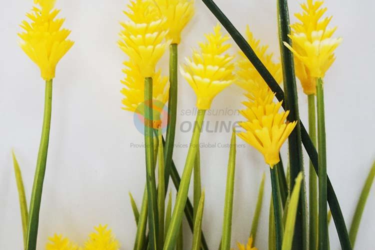 塑料花-7头春草松果