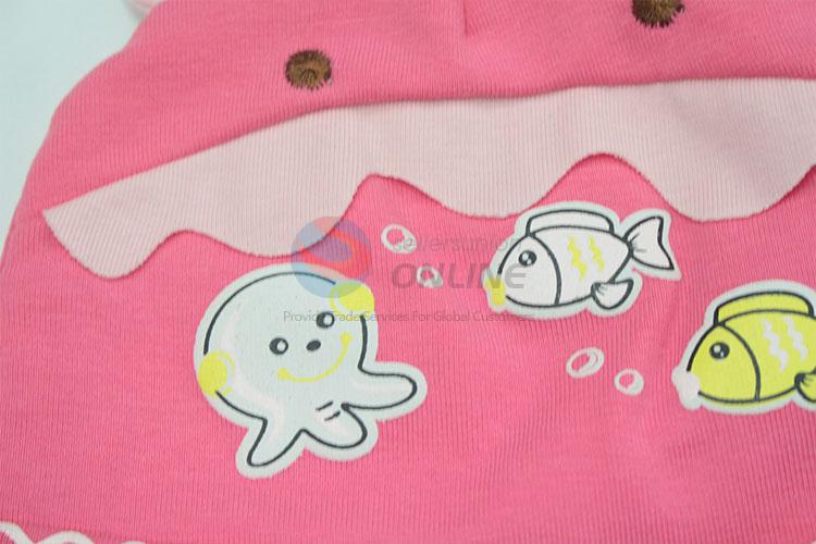 Fashion fish pattern newborn infant cap/baby hats