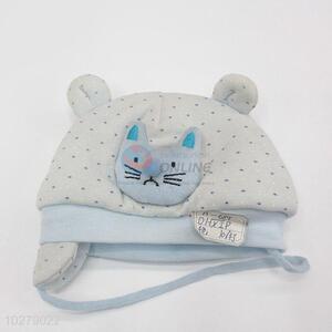 Comfortable cat design newborn infant cap/baby hats