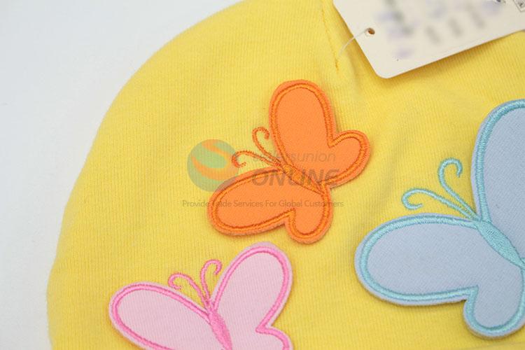 Top selling butterfly design newborn baby hats