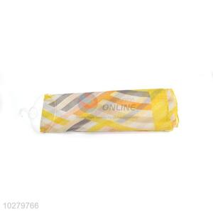 Promotional Yellow Staple Rayon Scarf for Women