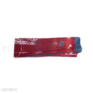 Cheap Price Red TR Cotton Scarf for Women