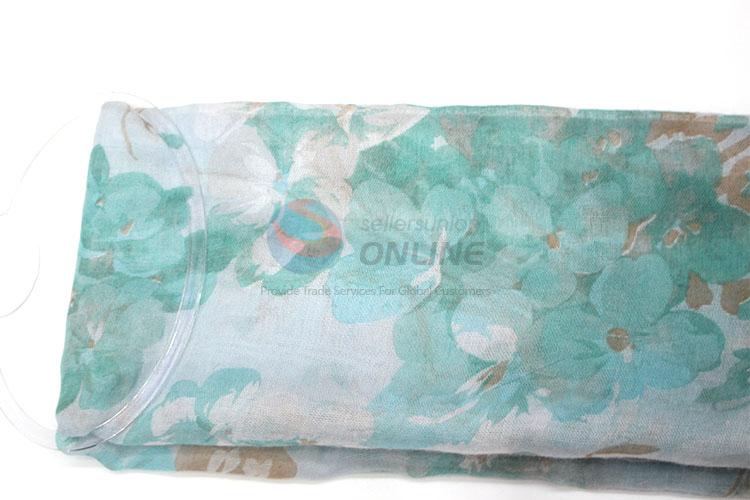 Decorative Light-colored Voile Scarf for Women