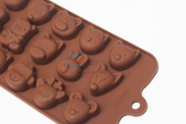 Custom Silica Gel Chocolate Mold Cheap Kitchen Baking Mould