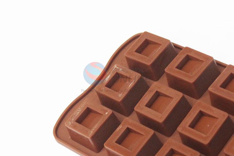 Custom Silica Gel Chocolate Mold With 15 Hole Shape