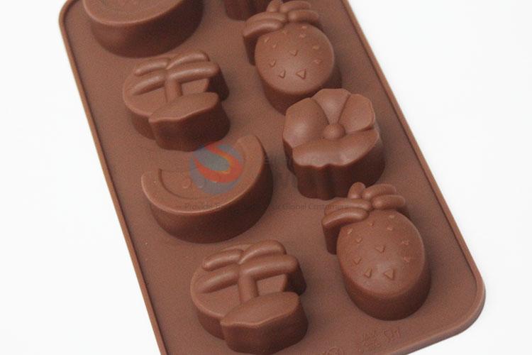 Cheap Price Silica Gel Diy Chocolate Mold With 8 Hole Shape