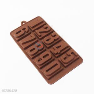 Silicone Number Shape Chocolate Mold Cheap Kitchen Baking Mould