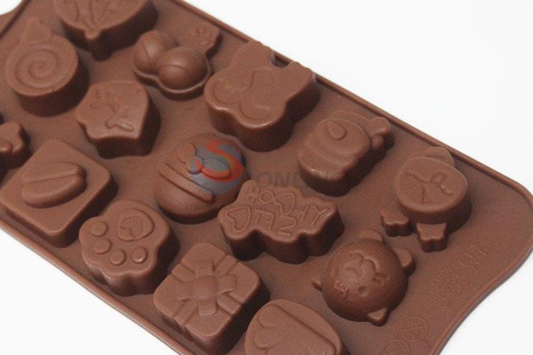 Promotional Silica Gel Chocolate Mold Cheap Kitchen Baking Mould