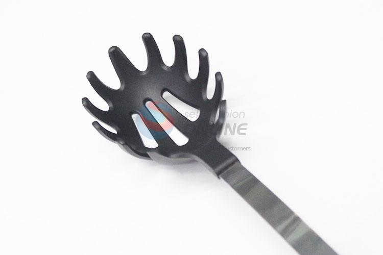 Black Spaghetti Spoon Plastic Spaghetti Server 1Pcs