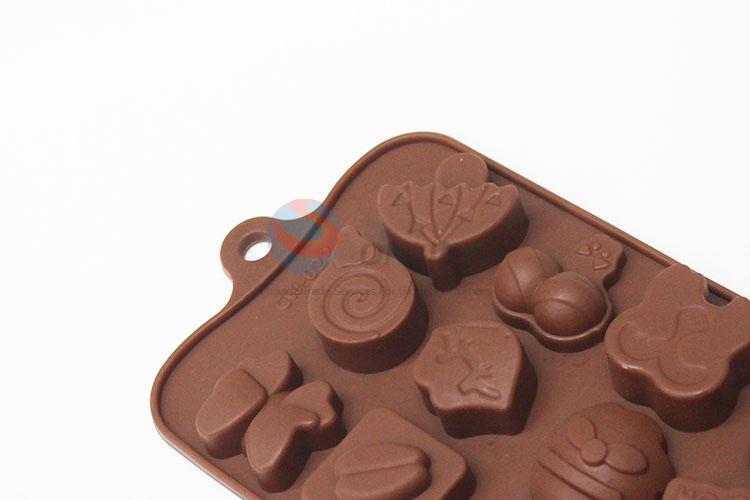 Promotional Silica Gel Chocolate Mold Cheap Kitchen Baking Mould