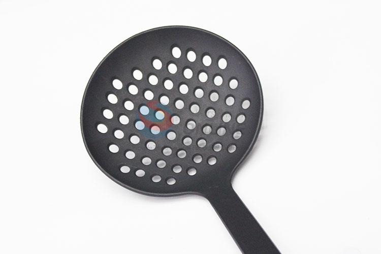 High Quality Plastic Leakage Shovel Black Slotted Spoon