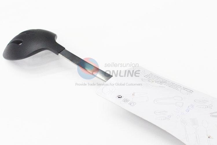 Wholesale Cheap Black Stainless Steel Skimmer Spoon