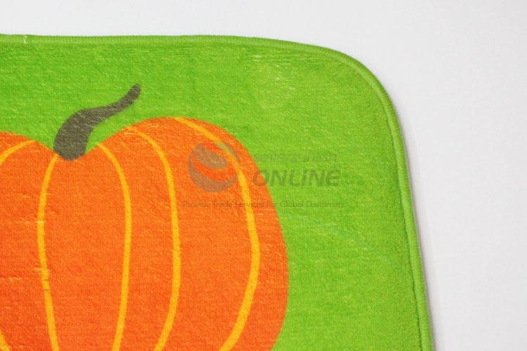 Best Low Price Square Shaped Pumpkin Printed Bedroom Mat Floor Mat