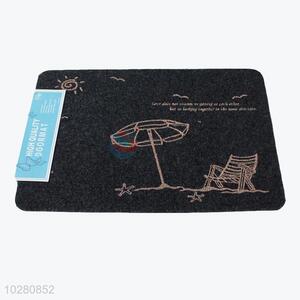 Hot Selling Cheap Seaside Scenery Pattern Living Room Carpet Floor Mat