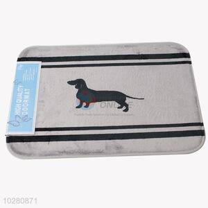 Soft Dachshund Pattern Living Room Door Mat Floor Mat