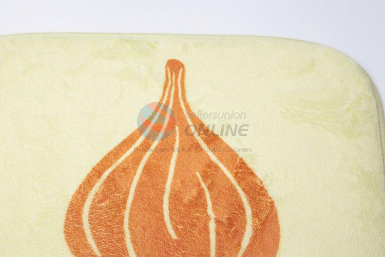 Fashion Square Shaped Onion Pattern Floor Mat Soft Rug