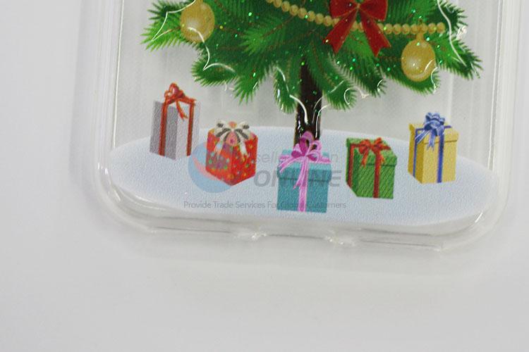 Wholesale Factory Chirstmas Tree Pattern Silicone Mobile Phone Shell for iphone