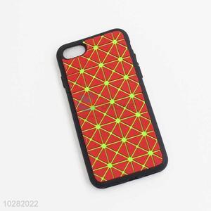 Check Cube Pattern Luminous Mobile Phone Shell Phone Case For iphone6/6 Plus