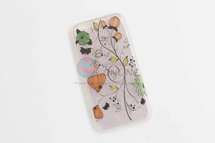 Flower Pattern Phone Accessories Silicone Mobile Phone Shell Phone Case For iphone6/6 Plus