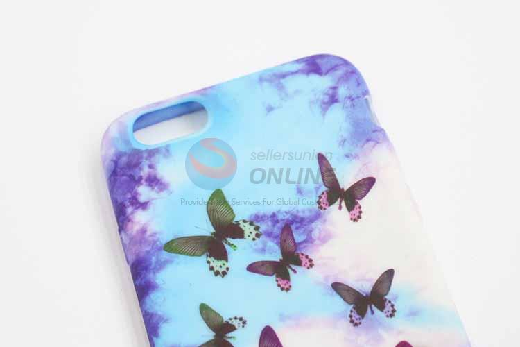 Butterfly Pattern Water Paste Hard Mobile Phone Shell Phone Case For iphone6/6Plus