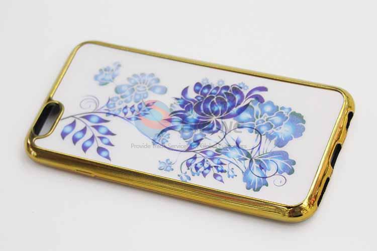 Blue Flower Pattern 3D Phone Accessories Mobile Phone Shell Phone Case For iphone6/6 Plus